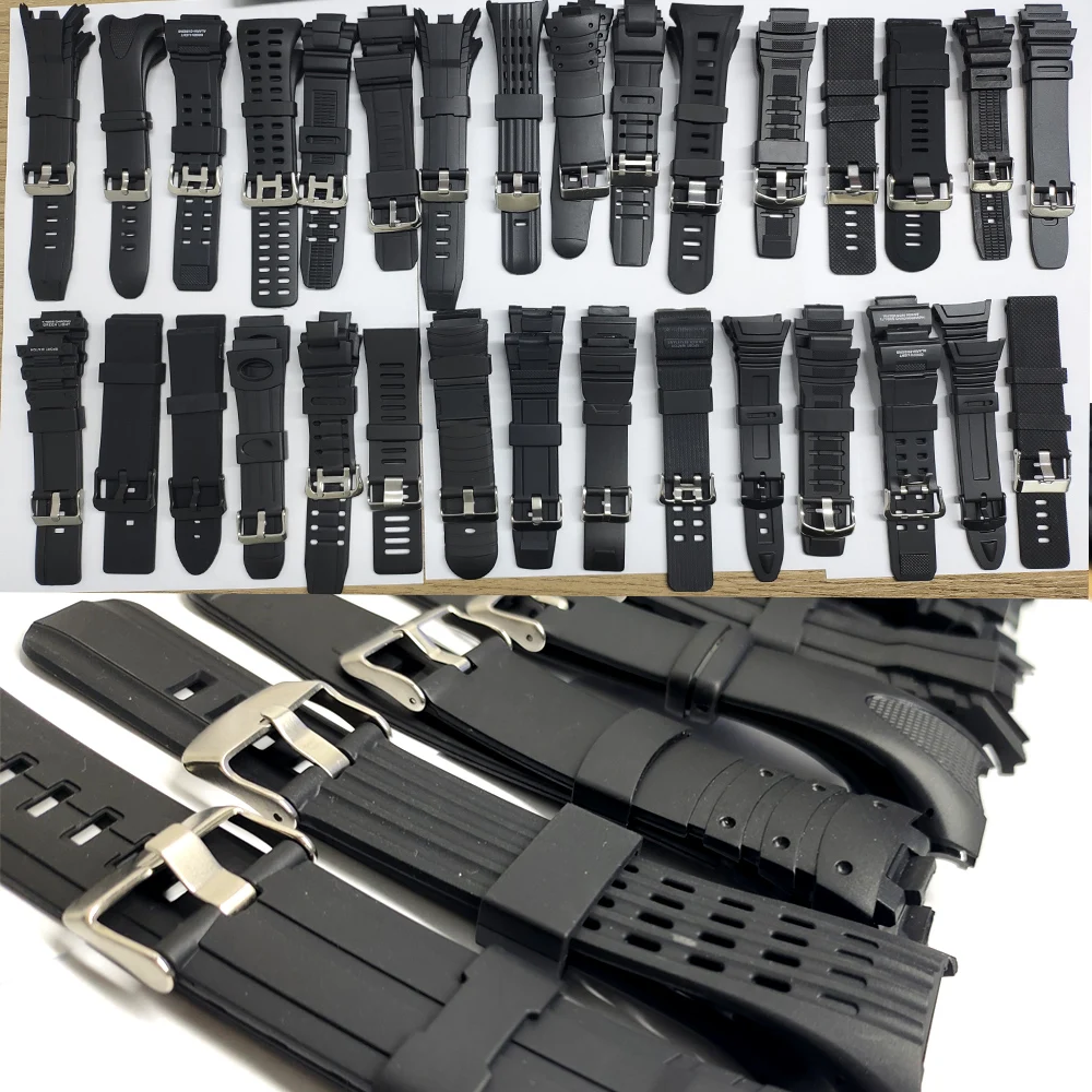 Barato Skmei-Correa de goma para reloj de hombre y mujer, correa de plástico para diferentes modelos de banda Skmei, 1025, 1251, 1068, 1416, 0989 YypdaNW88