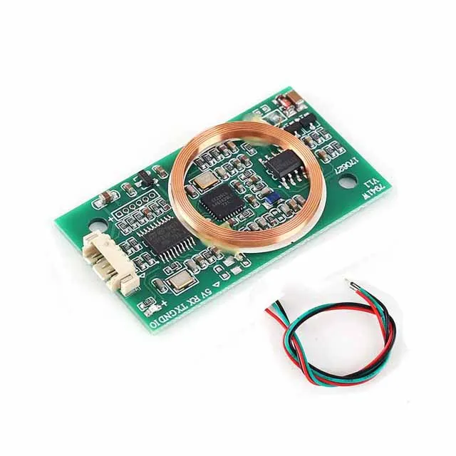 

A23-- DC 5V Dual Frequency Read Write RFID Wireless Module UART 13.56MHz 125KHz for IC/ID/Mifare Card for arduino
