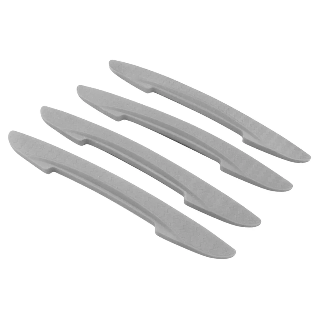Car Side Door Edge Protector 4PCS Protective Strip Scrape Guard Bumper Guards Handle Cover 3D Sticker car styling emblem car stickers car door edge guards car door stickers carbon fiber sticker car reflective stickers car door protector car wheel rim strip car door seal strip car threshold protector car door anti collision strip