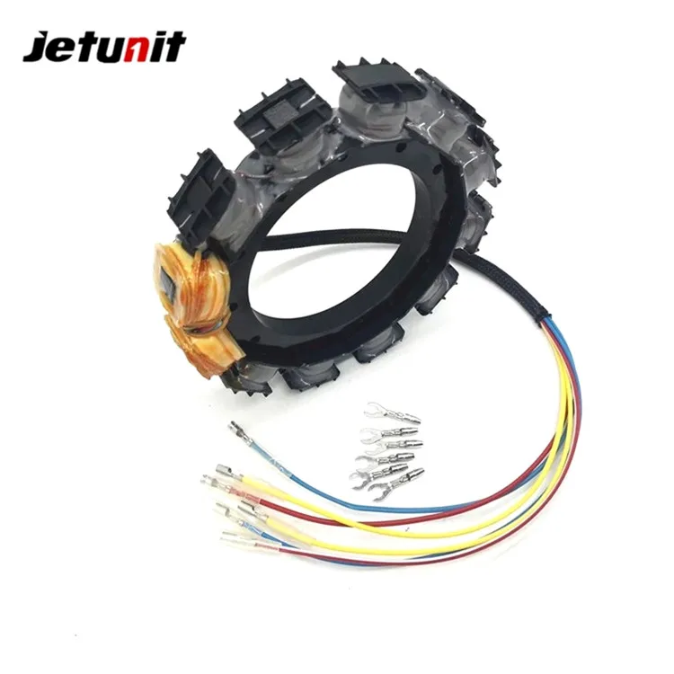 Outboard Stator For Mercury 1987-1997(45JET,50,55,60,65 JET,70,75,80,90&95HP&ndash;3Cyl) 174-9710K1 398-818535A18 398-9710A28 F747095