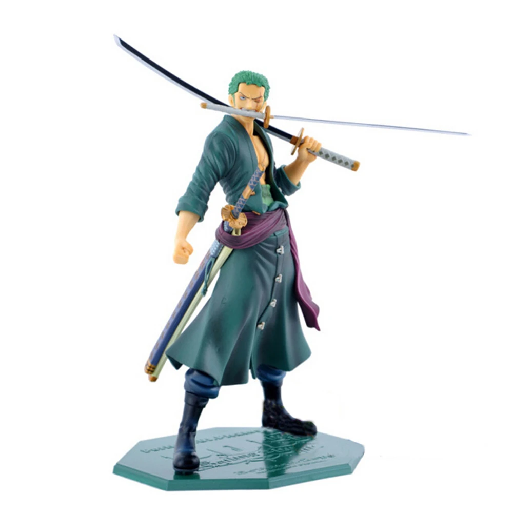 Аниме экшн одна деталь король кукла Roronoa Zoro пират Охотник Саурон бой резиновая