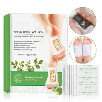 

10 Pcs Foot Care Magic Patch Stress Relief Relaxation Body Healthy Care for Sleeping Foot Care Tool EK-New