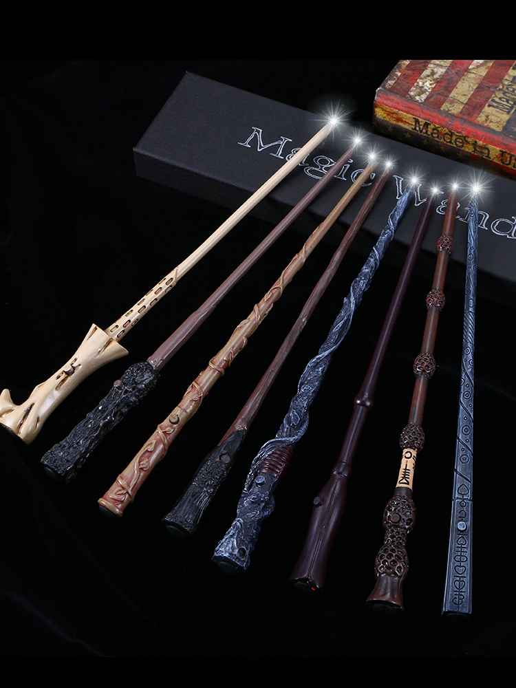 Волшебная палочка HP Harry Magic Wands светодиодная с подсветкой волшебная Гермиона Рон