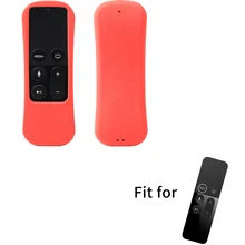 Мягкий чехол SIKAI с пультом дистанционного управления для apple tv 4, ударопрочный водонепроницаемый пылезащитный чехол, противоскользящий, не теряется, с пультом дистанционного управления