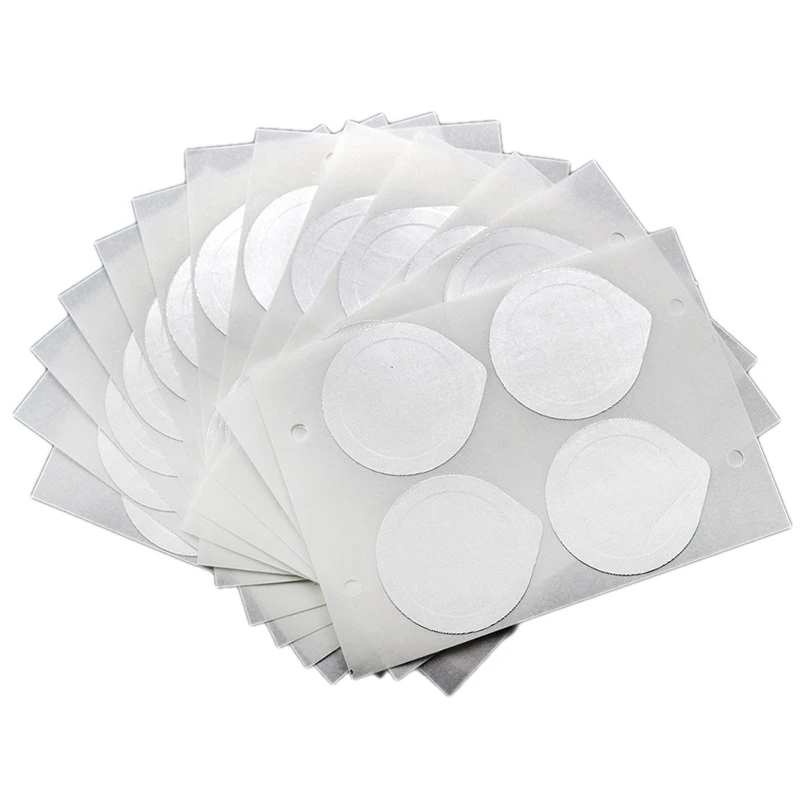 

HHO-240Pcs Refillable Nespresso Coffee Capsule Flim Sticker Refilling Stainless Steel Capsule Self Adhesive Aluminum Foil Brewer