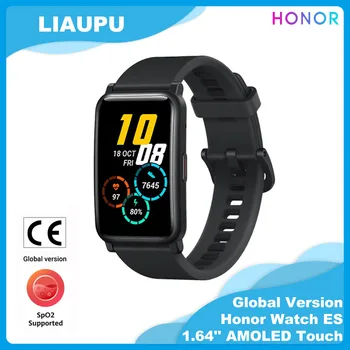 

Global Version Honor Watch ES Smart Watch SpO2 Smartwatch Heart Rate Monitoring 5ATM 1.64 ''AMOLED Fashion and Sports for Women