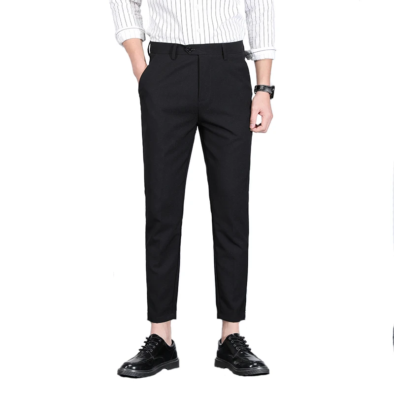 mens smart casual trousers