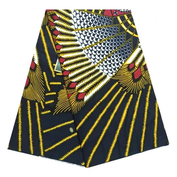 

Latest 100% Cotton African Print Fabric Ankara Guaranteed Veritable Tissus Wax Real Pagne Wax 6 Yard Original Tissus Wax Soft