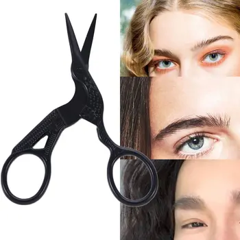 

1PC Beauty Eyebrow Scissors Stainless Steel Hair Removal Trimmer Sharp Clipper Make Up Scissors Makeup Tools Eyebrow Tweezer