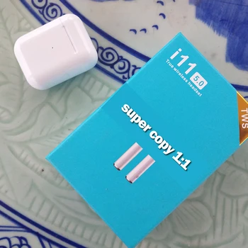 

New i11 TWS Bluetooth 5.0 Earphone Mini Wireless Earbuds Headset Headphone Stereo Sport Earphone For All Smart Phones xiaomi