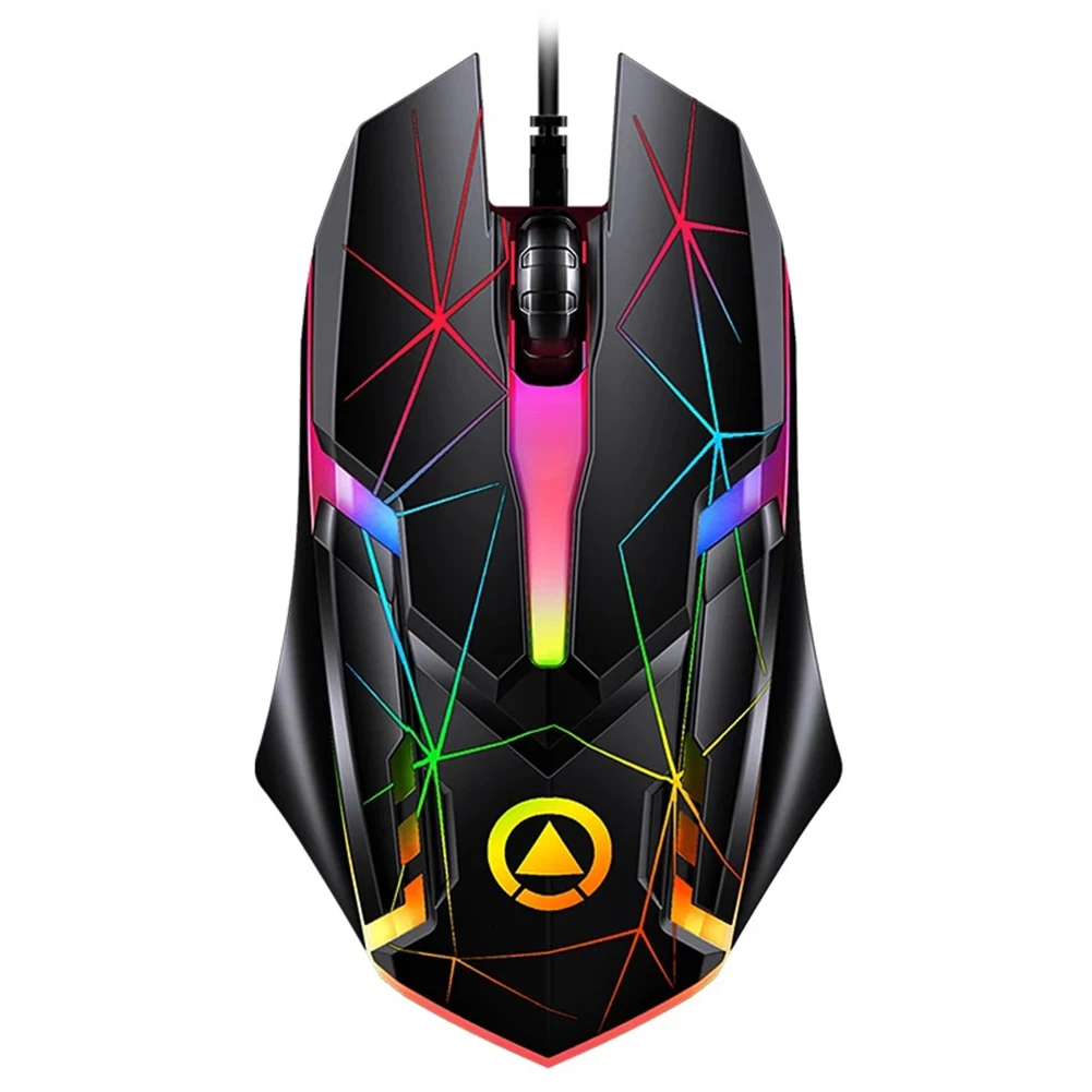 1200DPI USB Wired Gaming Mouse Optical Computer Mouse for PC Lap
