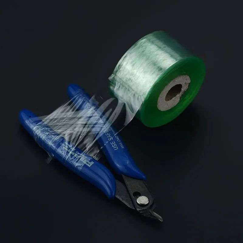 1Roll Width 3 5 6 8 10 cm Tape PVC Strecth Film Plant fruit tree Nursery moisture Garden Repair Tool