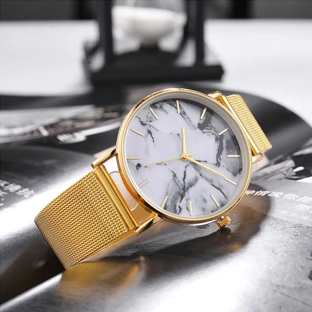 

SOXY Women Watches Crack Personality Romantic Rose Gold Strap Watch Women's Wrist Watch Ladies Clock reloj mujer zegarek damski