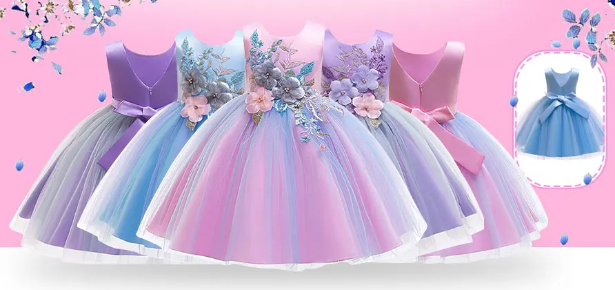 Милое платье для девочек, нарядное платье принцессы на свадьбу для девочек, детское осенне-зимнее платье, новая детская одежда с хлопковой подкладкой для девочек