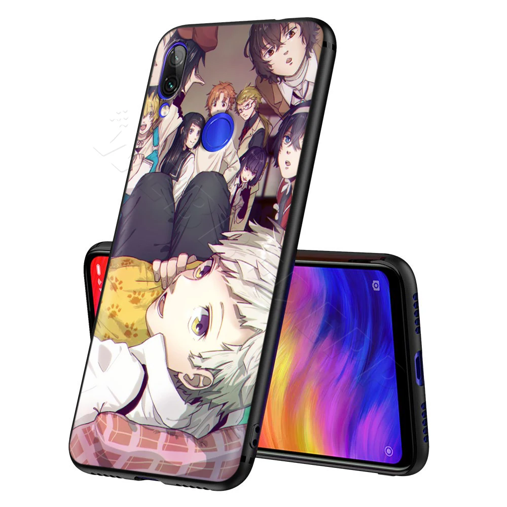 Bungou бродячие собаки дазай Осаму чехол для Xiaomi Redmi 4A 4X 5 5A 6 6A 7 7A S2 Note Go K20 Pro Plus Prime