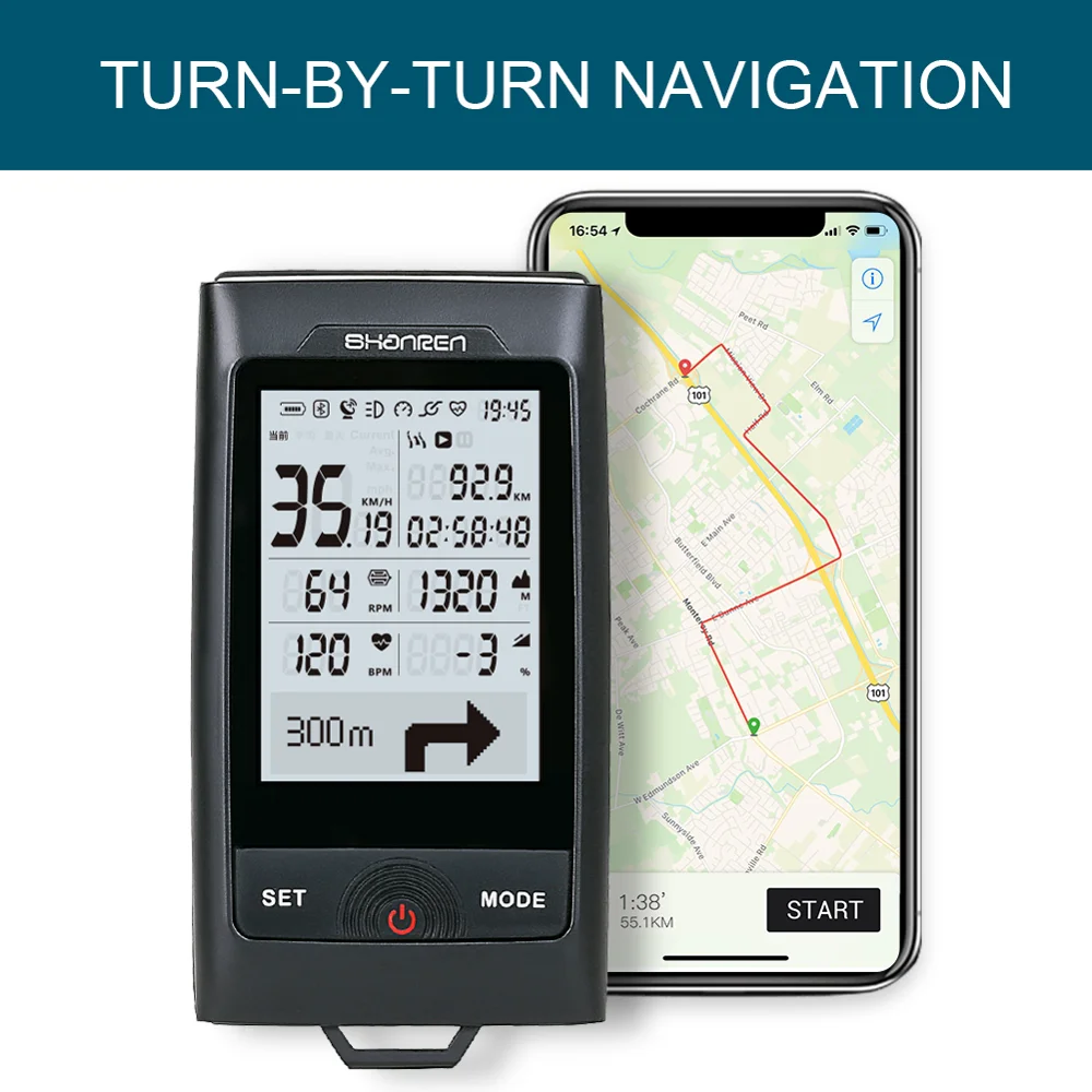 turn by turn bike gps