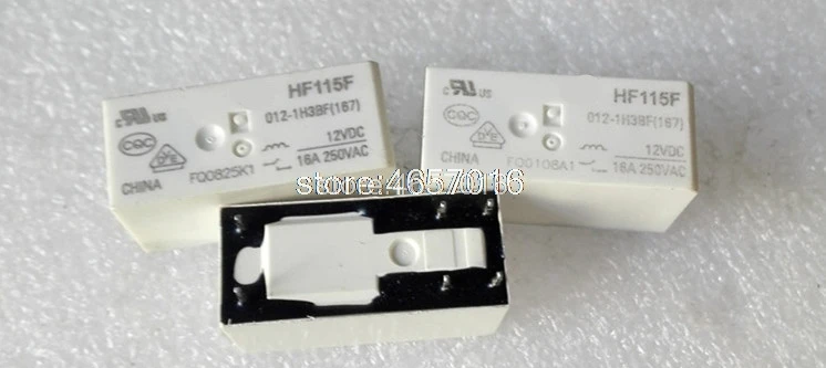 5 шт./лот реле HF115F 012-1H3BF (167) 115F-1A-6P-12V | Обустройство дома