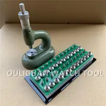 Сделано в Китае, клон horia MSA 13,100(bergeon 5372), ювелирный инструмент часовщика с микрометрическим винтом 4 мм и 4 мм