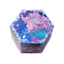 Флуоресцентный сюрприз любовь взрыв Подарочная коробка Созвездие для юбилея скрапбук DIY Фотоальбом подарок на день рождения Прямая поставка