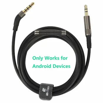 

3.5mm Aux Cable with Mic and Remote for Android Phone, 5ft Auxiliary Wire Compatible for Beats, Sony, Skullcandy, Mpow,