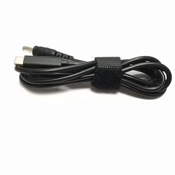 

USB Type-C PD Power Adapter to 4.5x3.0 DC Plug Charging Cable for Hp Laptop