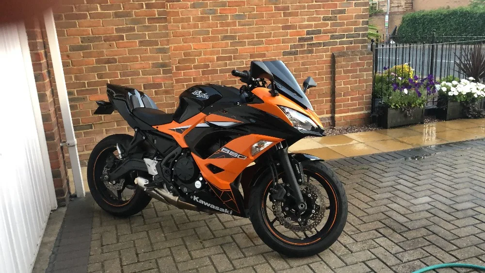 Для Kawasaki Ninja 650 Обтекатели ветрового стекла ER6F Ninja650 аксессуары для мотоциклов черный прозрачный