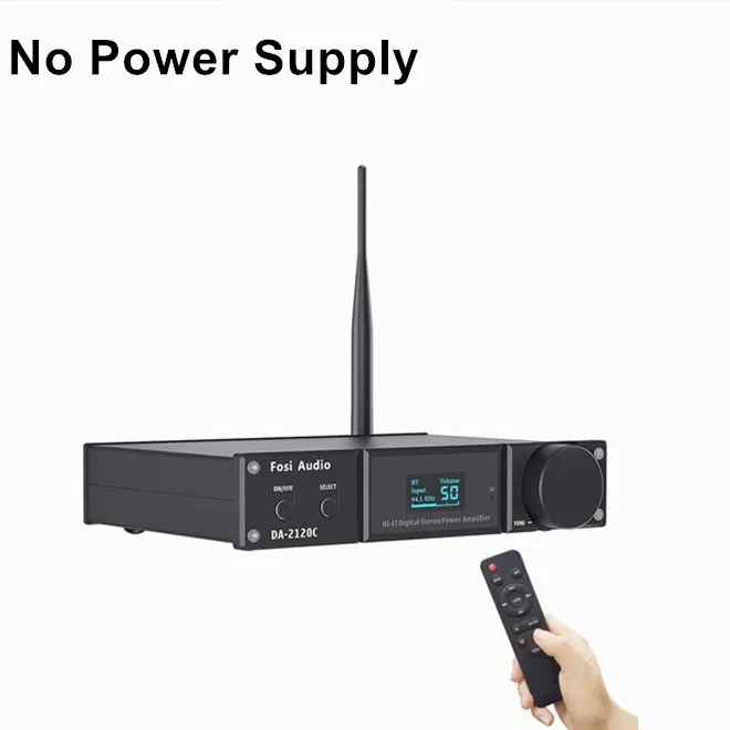 Fosi Audio DA2120C Bluetooth Amplifier 120W x2 Stereo HiFi 2.1 Channel Wireless Stream Class D Mini Power Subwoofer USB DAC AMP 