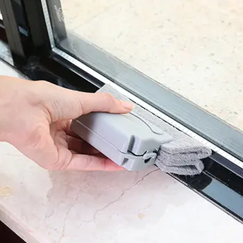 

Windows Slot Cleaner Window Cleaner Brush Clean Window Slot Cleaner Cleaning Brush For Buckle Type Cleaning Window Slots
