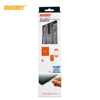 

Three Kits of Metal Crowbar Tool Set with Hard Plate Mobile Phone Dismantling Bar and Computer Shell Opening