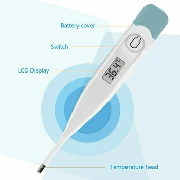 

Forehead Thermometer Baby-Care Oral Electronic LCD Thermometer Digital Baby Adult Body Care Home Fevers Temperature Meter Hogard