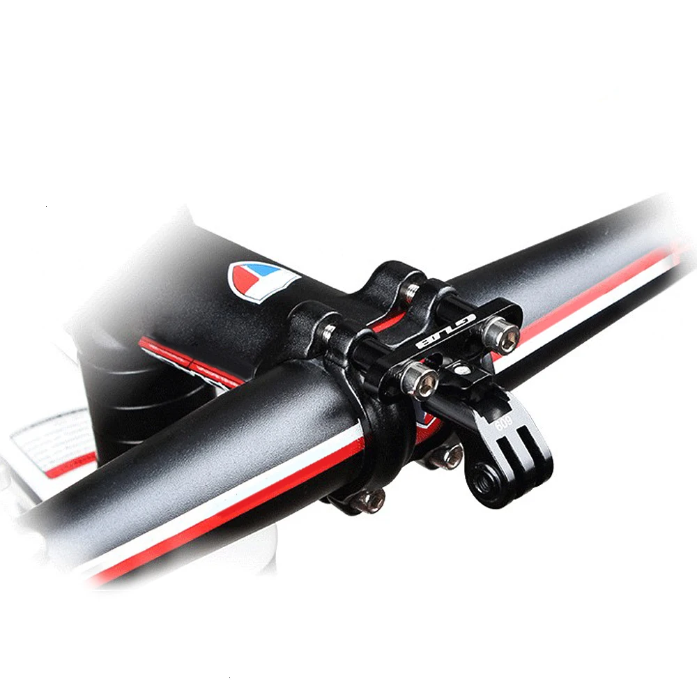 GUB 609 Bicycle Handlebar Stem Mount Rack For Sports Camera Mount Bicycle Holder Adapter Mount For GoPro Camera Flashlight