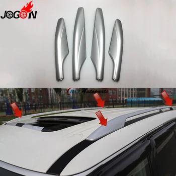 

Silver ABS Roof Rack Bar Rail End Protection Replacement Cover Shell 4PCS For Nissan Patrol Y62 2010 - 2013 2014 2015 2016 2017