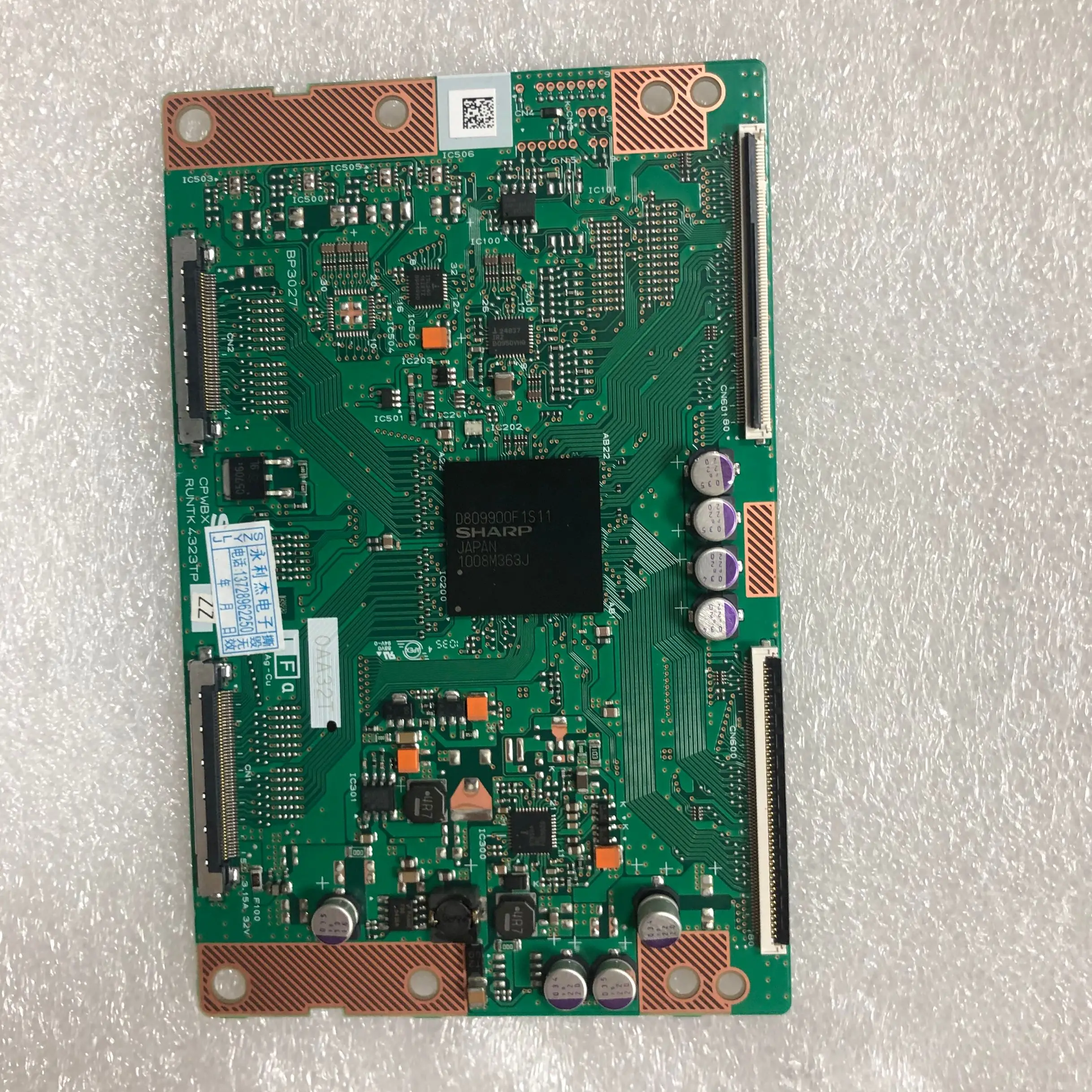 Бесплатная доставка 100% тестовая работа для SHarp logic board CPWBX RUNTK 4323TP ZA ZZ | Компьютеры и