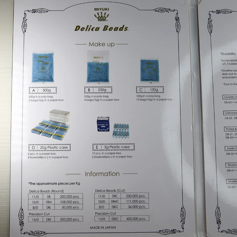 FAIRYWOO 20 Grams/Box Import Japan Miyuki Glass Bead Jewelry Making Kit DIY Accessories Fashion Jewelry Accessory Bulk Wholesale