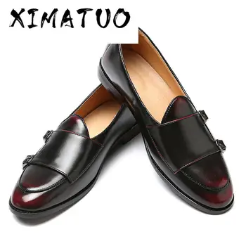 

mens shoes casual plus size leather luxury designer social driving brand adult fashion dress moccasins men loafers #202