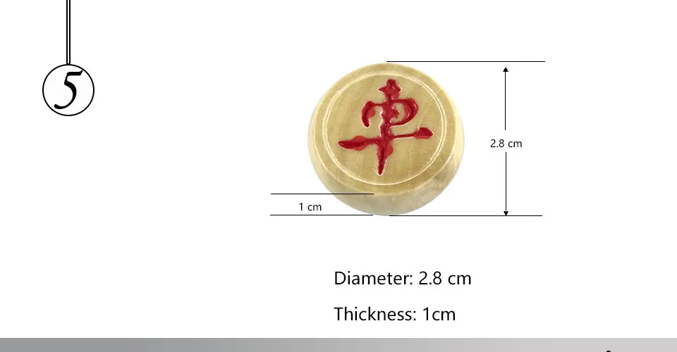 Easytoday Traditional Chinese Chess Pieces Wooden Games Set Soild Wood Portable Folding Chess Board High Quality Game Gift (5)