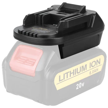 

18V Battery Conversion DM18M Li-Ion Charger Tool Adapter For Milwaukee Makita BL1830 BL1850 Battery