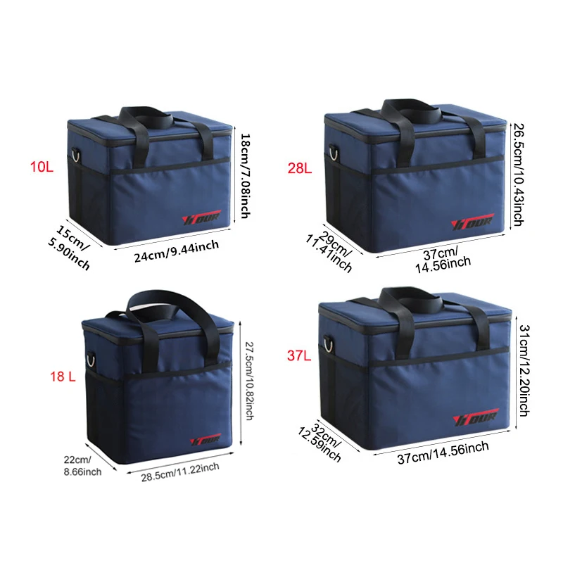Extra Large Thicken Cooler Bag Ice Pack Insulated Lunch Pouch Men Tote Thermal Case Cold Fresh Food Picnic Container Accessories_voghion.com
