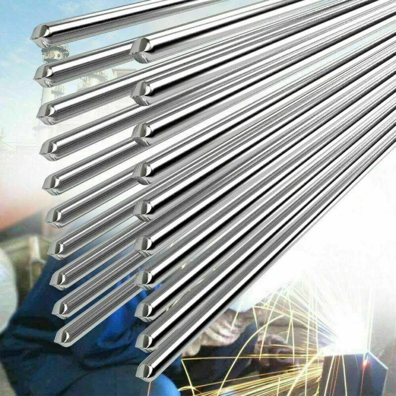 Easy Melt Welding Rods Low Temperature Aluminum Wire Brazing 2/3mm x 50/33cm Easy Melt Welding Rods Low Temperature Aluminum Wire Brazing 2/3mm x 50/33cm