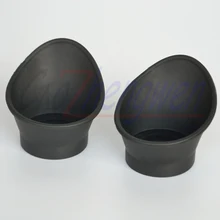 FYSCOPE 2 шт./компл. обновления микроскоп резиновый окуляр чехол щитки для стерео микроскоп Монокуляр телескоп большой окуляр охранники