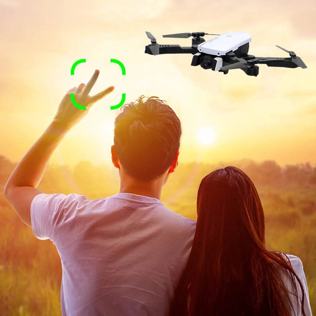 

Remote control aircraft 2019 NEW 1808 WiFi FPV 1080P/480P Dual Camera Optical Flow Positioning RC Drone RTF j1011