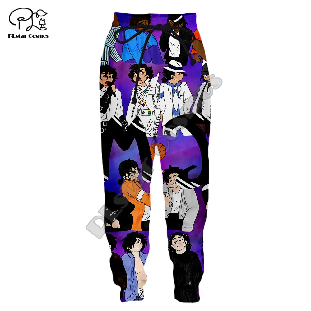 PLstar Cosmos Pop King Singer Musician Michael Jackson Streetwear Sweatpants 3DPrint  Men/Women Joggers Pants Funny Trousers A7