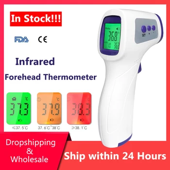 

Digital Forehead Thermometer Infrared Baby Thermometer Non-contact Body Temperature Gauge High Sensitivity Temperature