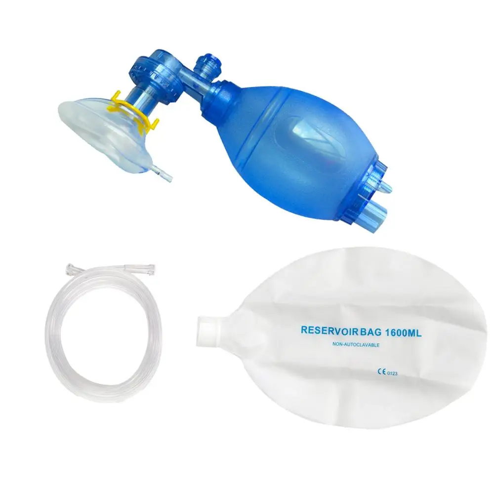 Ambu Manual Latex Free PVC Resuscitator Bag Children Infant With 1600ml