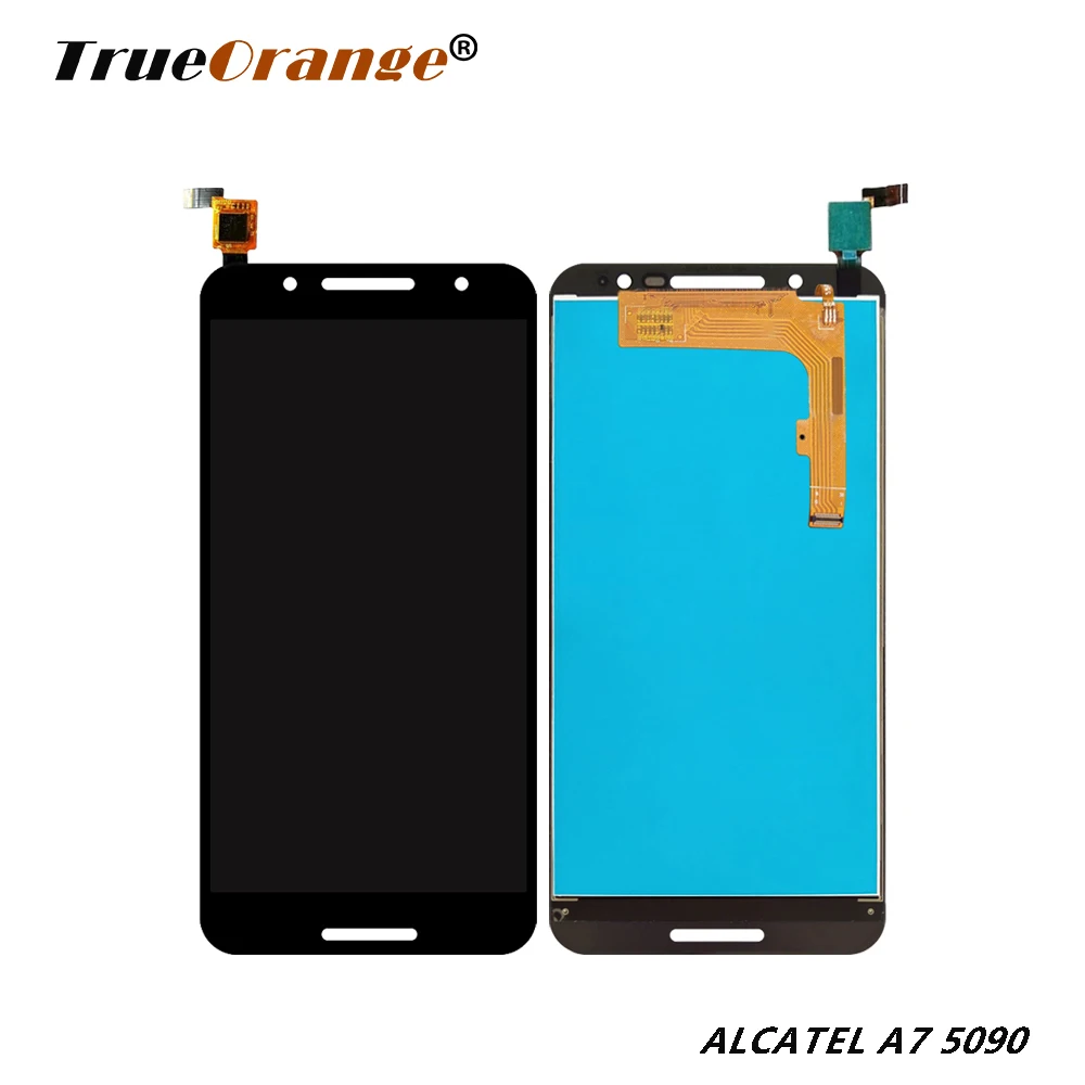 ЖК дисплей 5 дюйма для Alcatel A7 5090 5090Y 5090A сенсорный экран дигитайзер панель стекло в