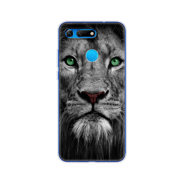 for Honor View 20 V20 Case TPU Funda Soft Silicone Cover For Honor V20 Capa Cute Animal pattern Silicone Phone
