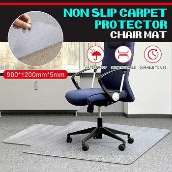 

PVC Protector Clear Chair Mat Home Office Rolling Chair Floor Carpet Kitchen Mat Bath Carpet Living Room Floor Mat Without Chiar