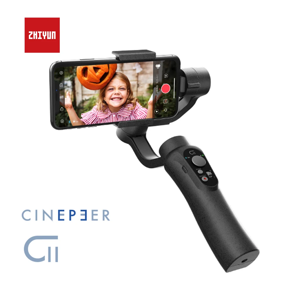 3 осевой Ручной Стабилизатор ZHIYUN cineодноранговый C11 стабилизатор для смартфонов
