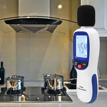 Децибел ручной Мини цифровой измеритель уровня звука измеритель шума децибел метр Bluetooth тестер звука монитор измеритель шума