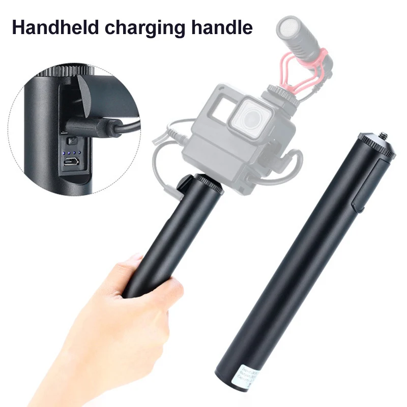 Handheld 5200mAh Battery Power Bank Selfie Stick Monopod for GoPro OSMO Pocket NC99